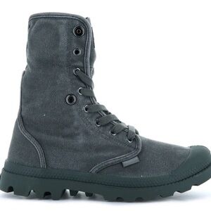 Palladium Baggy Men's Metal/Black Charcoal High-Top Boots Size 7